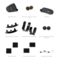 Intercom CARDO Scala Rider PACKTALK SLIM JBL (pack solo ou duo)