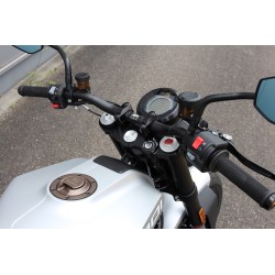 Té de fourche street bike ABM avec pontets 28mm - Husqvarna Vitpilen 2017 et +