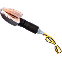 Sifam - Paire de Mini Clignotants C.E Triangle Long Noir Ampoule: OL7550 12v 23w