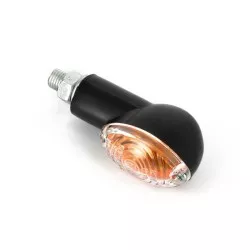 Sifam - Paire de mini clignotants court ovale - noir