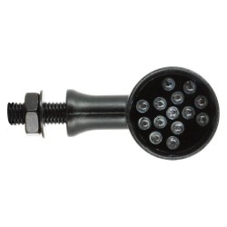 Sifam - Paire de Mini Clignotants Acier LED : clignotant 14 leds orange