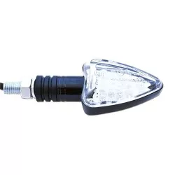 Sifam - Paire de Mini Clignotant LED C.E Triangle Long Noir Homologués C.E