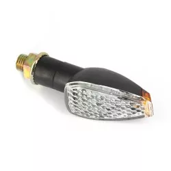 Sifam - Paire de mini clignotants LED triangulaire court - noir