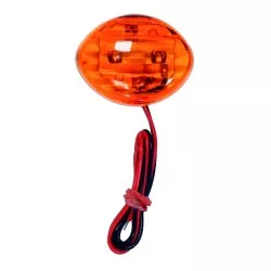 Sifam - Mini Clignotant LED C.E Ovale Orange 35 x 30mm - Vendu à l'unité