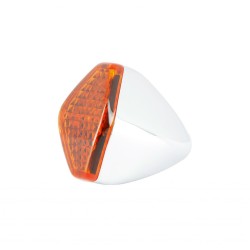 Sifam - Mini Clignotant Homologué C.E Winker Chromé-Vendu à l'Unité Ampoule: OL7550