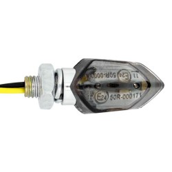 Sifam - Paire de micro clignotants LED - Chrome