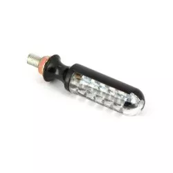 Sifam - Paire de clignotants universels séquentiels à Leds - Noir avec cabochon translucide