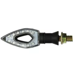 Sifam - Clignotants Universels Séquentiels à Leds - Noir/Cabochon Translucide - CE