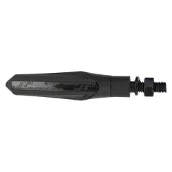 Sifam - Clignotants Universels Séquentiels à Leds - Noir/Cabochon Fumé - CE