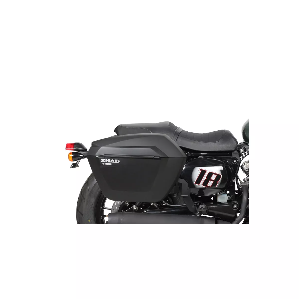 Kit Attacchi Valigie Laterali SHAD 3P System Per Hyosung GV 125 Aquila – Supporti Specifici