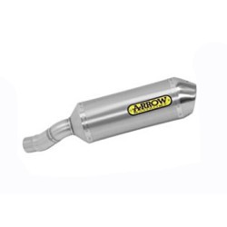 Silencieux RACE-TECH ARROW 71898PO Titane embout inox pour Kawasaki ZX6R 636 2019 et +