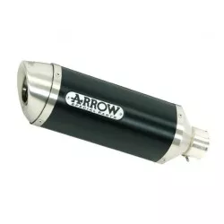 Silencieux THUNDER DARK ARROW 51518AON aluminium noir pour Yamaha YZFR125 2019 et +