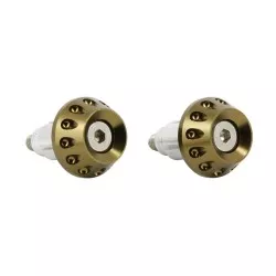 Sifam - Embouts de Guidon Ø13 et 17 Couleur Café