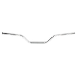 Kyoto - Guidon Acier Chromé Moyen Longueur: 740mm /Hauteur: 70mm Ø22,2mm