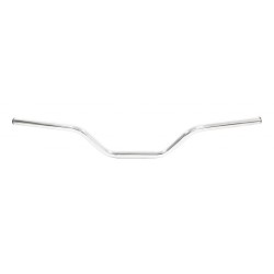 Kyoto - Guidon Acier Chromé Haut Longueur: 740mm /Hauteur: 80mm Ø22,2mm