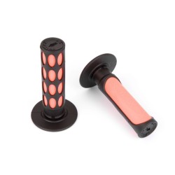 Sifam - Poignées Bicolore Orange/Noir Longueur 120mm - Ø20/24mm