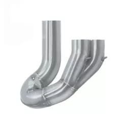 Raccord racing ARROW inox 71707MI non catalysé pour Ducati Hypermotard 950 2019 et +