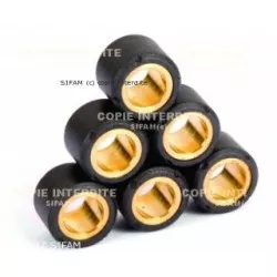 Sifam - Kit Galets de Variateur x8 Ø28x20 - 27g
