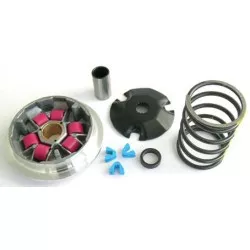 Athena - Variateur MBK-Yamaha 50 2T Aprilia-Benelli-Malaguti 6 Galets 16x13-6.5g/1 Ressort