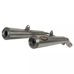 Marving - Silencieux Universel RACING STEEL 45 Non Homologué - Vendu a l'unité Ø40-43-45 Acier Inoxydable