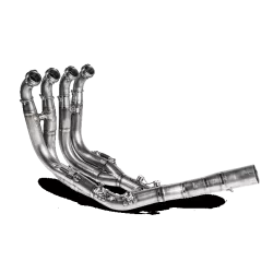 Collecteur racing Akrapovic en acier inoxydable pour BMW S1000RR ABS 2019 et +, S1000R 2021 et +