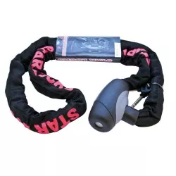 Star Locks - Antivol Cylindre + Chaîne Longueur: 1M50