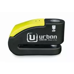 Urban - Antivol SRA - Bloque Disque Noir et jaune ø14 mm - Hi-Tech Alarme