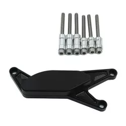 Sifam - Kit Protection de Carters CNC Anodisés Noir GSX-R 600/750 2004-2005 Gauche