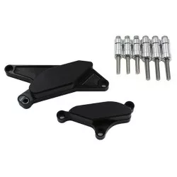 Sifam - Kit Protection de Carters CNC Anodisés Noir B-KING 2008-2012 Gauche et Droit