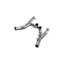 Tube intermédiaire Racing Akrapovic Titane pour Yamaha VMX 1700 VMAX 2009-2016