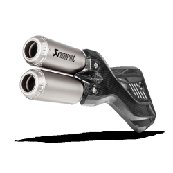 Silencieux Akrapovic titane Homologué pour Ducati Multistrada 950 ABS / 1200 Enduro / 1260 Enduro