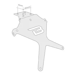 Support de plaque universel BARRACUDA
