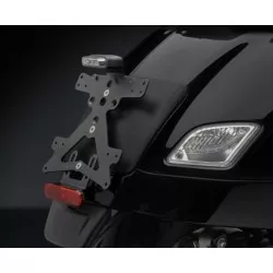 Support de plaque FOX Rizoma pour Vespa GTS300 Hpe Super 2019 et +