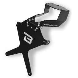 Support de plaque BARRACUDA Aluminium / Inox pour Honda Integra 750 2016