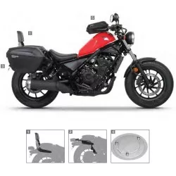 Pack bagagerie complet SHAD pour Honda CMX Rebel 500 2017-2019
