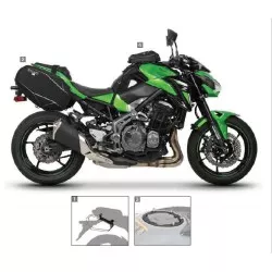 Pack bagagerie complet SHAD pour Kawasaki Z900 2016-2019