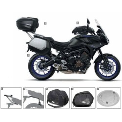 Pack bagagerie complet SHAD pour Yamaha Tracer 900 et 900 GT 2018 et +