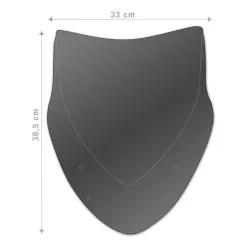 Bulle saute vent Aerosport Barracuda pour Kawasaki Z800 2013-2017