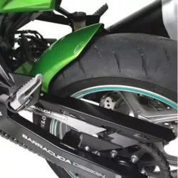 Garde-boue arrière + protège chaîne Barracuda pour Kawasaki Z750 2007-2014