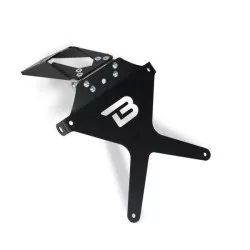 Support de plaque BARRACUDA Aluminium / Inox pour Kawasaki Ninja 650 2017 et +