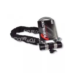Antivol moto en U avec chaine TOP BLOCK NEXUS 104/120L