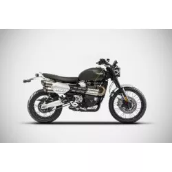 Silencieux racing ZARD pour Triumph Scrambler 1200 2019
