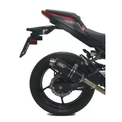 Silencieux X-PRO GIANNELLI 73598XP Nichrom Dark pour Kawasaki Z400 2019 et +