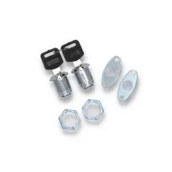 Jeu de serrures Legend Gear 2 serrures/2 cles. Identique. Pour LH.