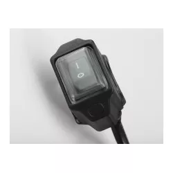 Interrupteur pour guidon Resistant a leau. Longueur de cable 30 cm.