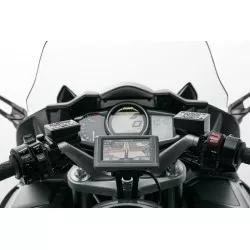 Support GPS QUICK-LOCK Noir. Yamaha FJR 1300 (04-).