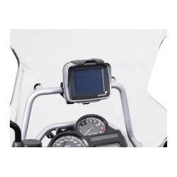 Support GPS pour barre O 17 mm Noir. BMW R 1200 GS Adventure (08-).