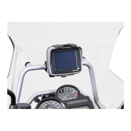Support GPS pour barre O 17 mm Noir. BMW R 1200 GS Adventure (08-).