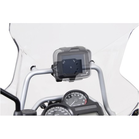 Support GPS pour barre O 17 mm Noir. BMW R 1200 GS Adventure (08-).