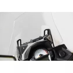 Support GPS pour cockpit Noir. Kawasaki Versys 650 (15-).